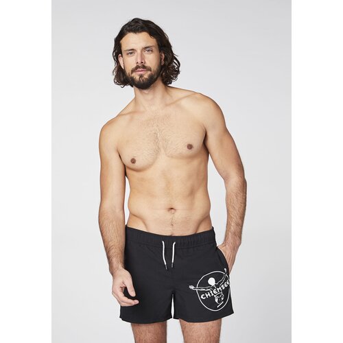 BADEHOSE MIT  PRINT AM LINKEN BEIN