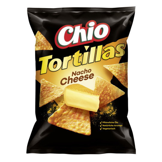 Chio Tortillas Nacho Cheese 110G