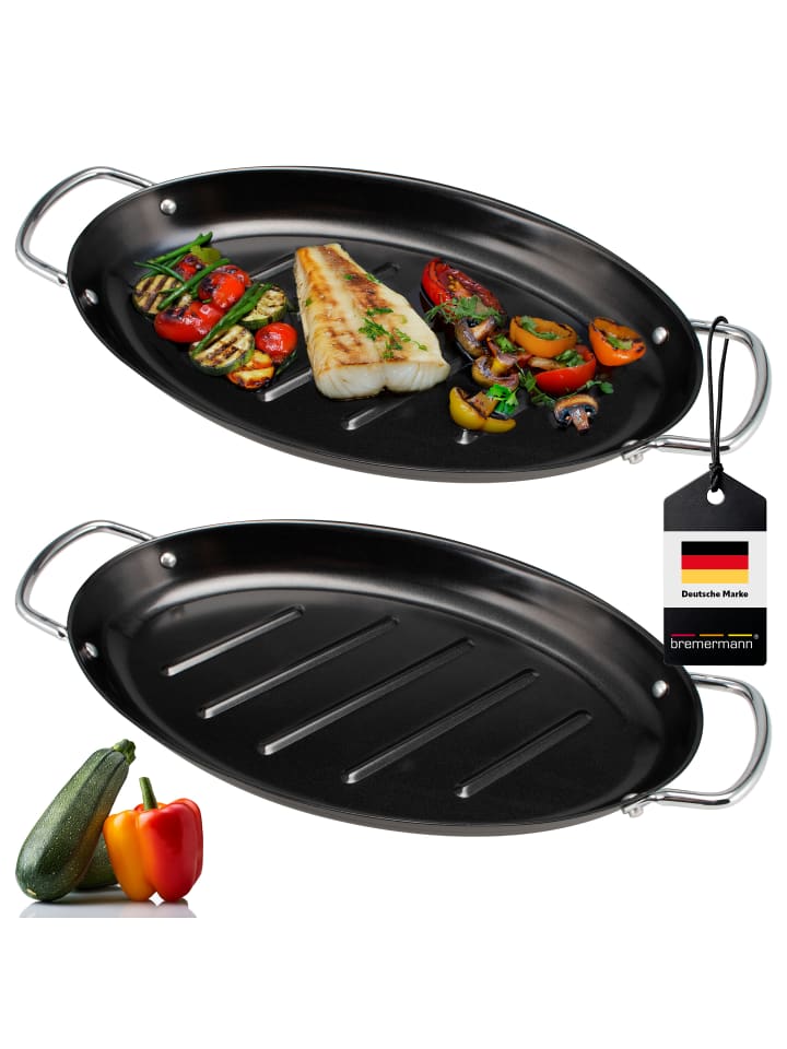 bremermann 2-er-Set Fisch-Grillpfanne günstig kaufen onesize