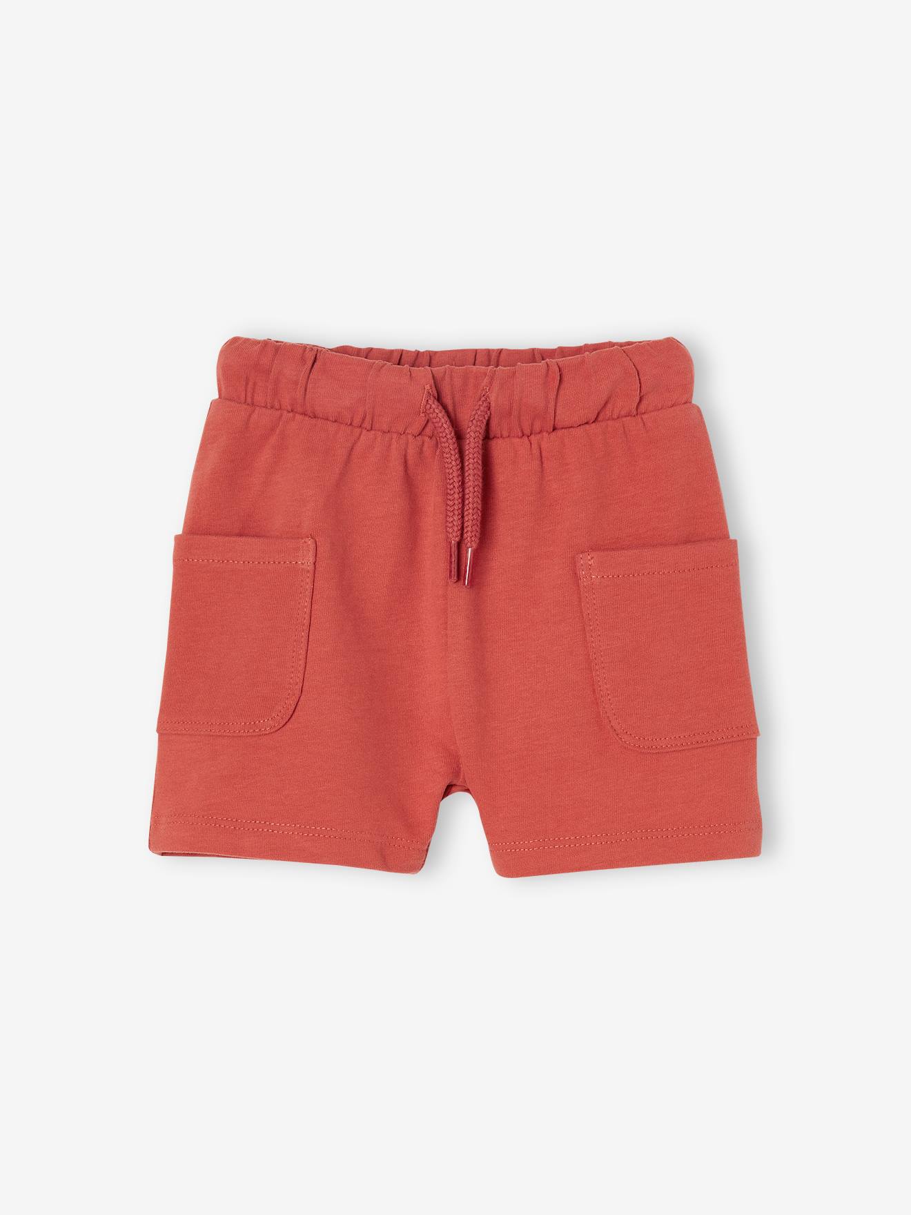 Ensemble T-shirt imprimé + short baggy bébé gris chiné