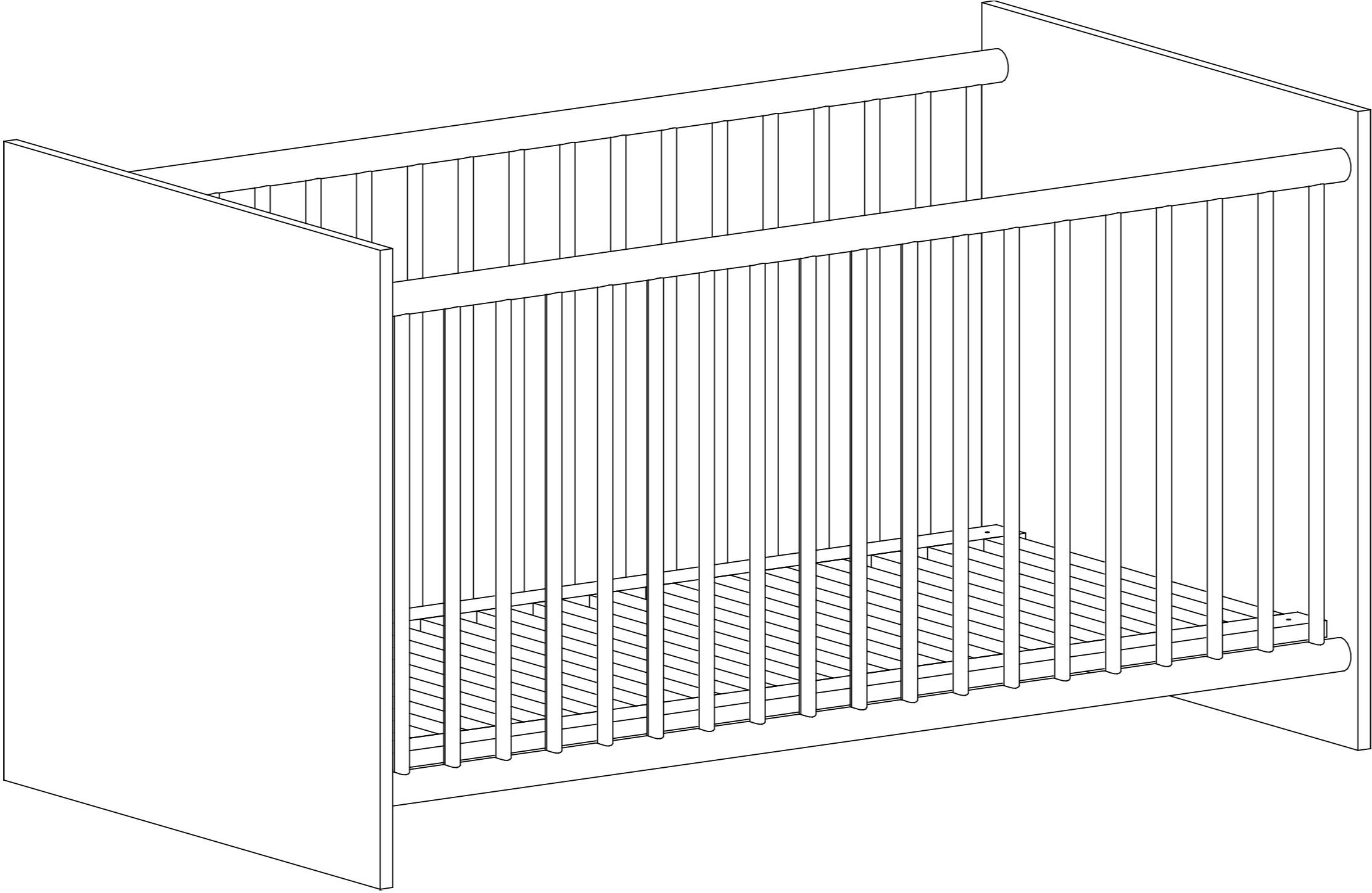arthur berndt Babybett Jonas, Made in Germany