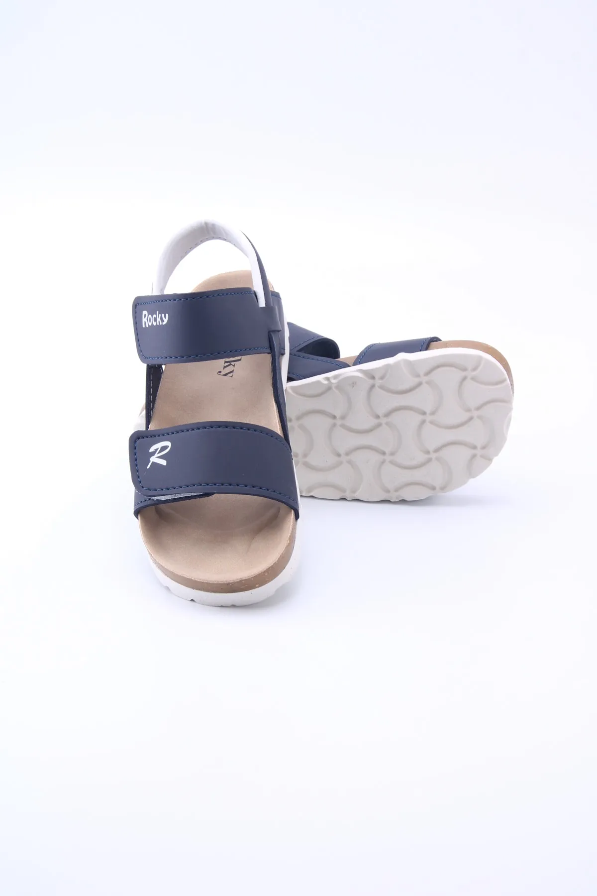 eformoda by emre yılmaz  Marineblaue Kindersandalen 112