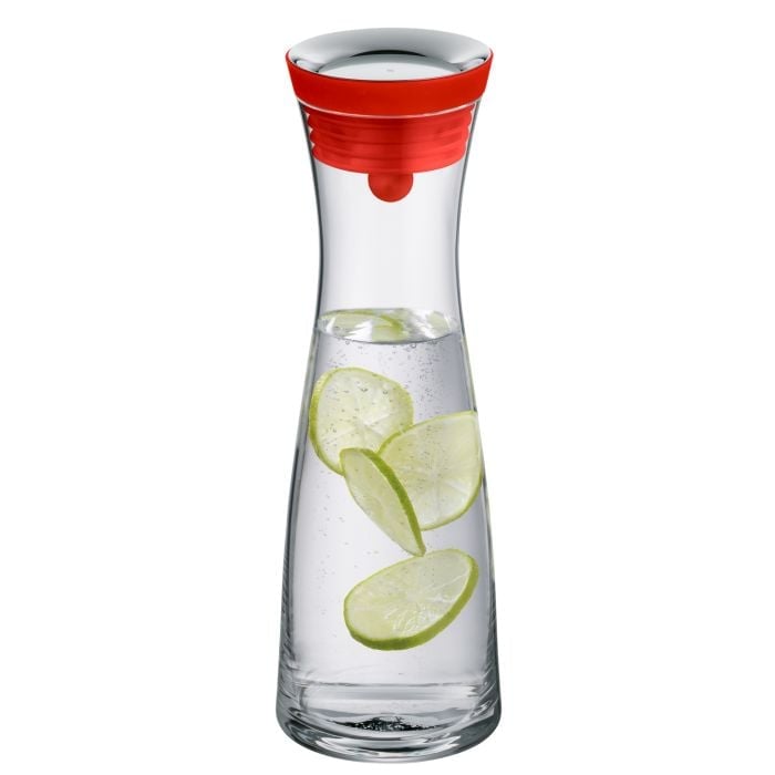 Basic Wasserkaraffe, 1 l, Rot