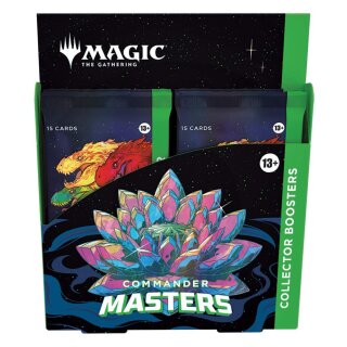 Magic the Gathering: Commander Masters - Collector Booster Display (4) (DE)