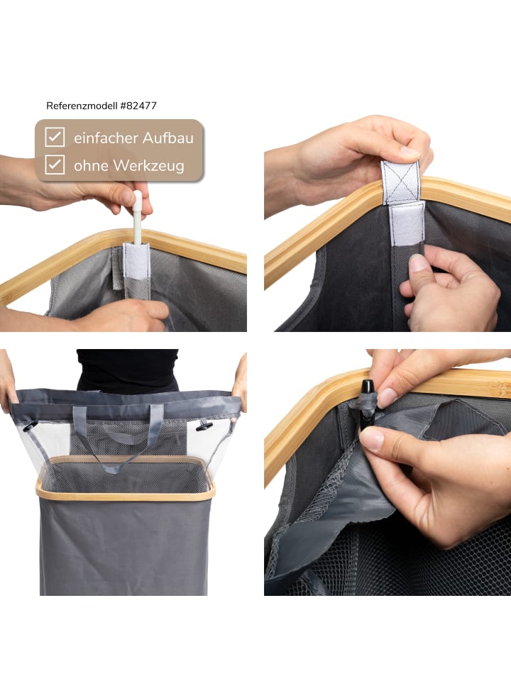 bremermann Wäschesammler 100 Liter beige günstig kaufen onesize