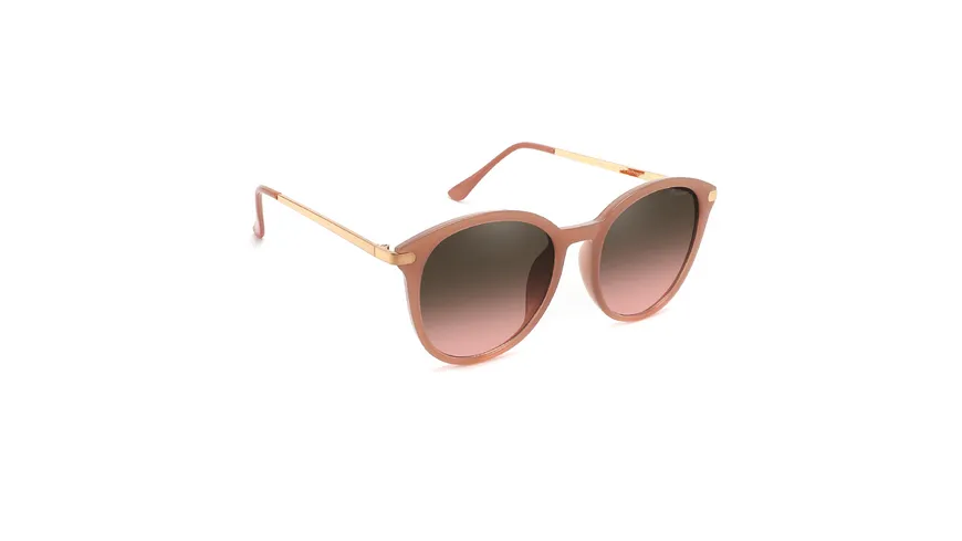 Caresse Brillenmode Sonnenbrille Metall pink/gold