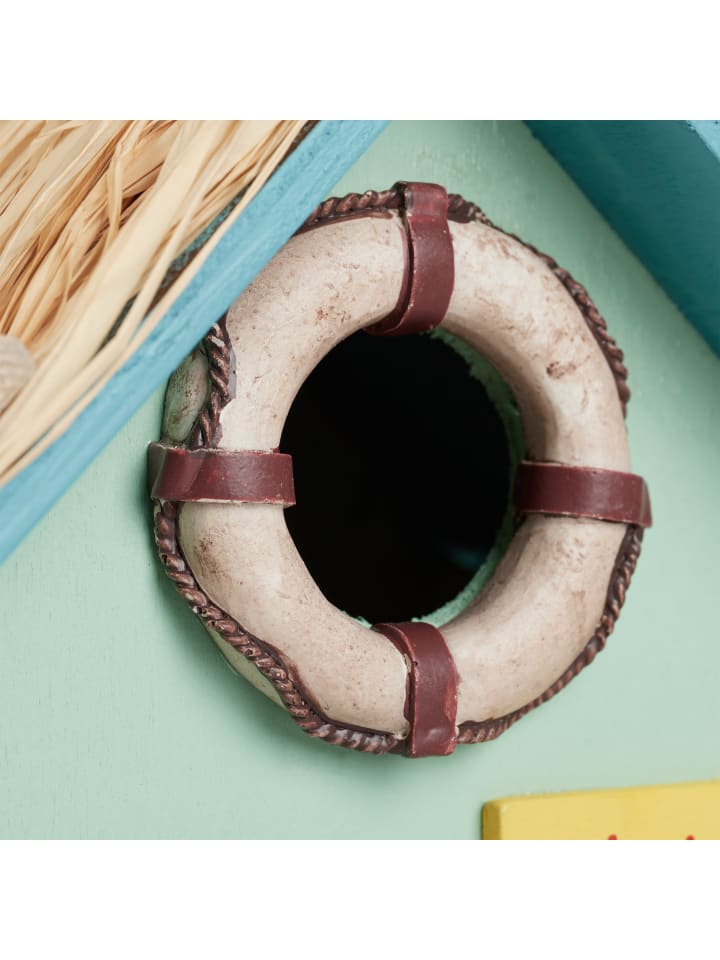 relaxdays Deko Vogelhaus in Bunt - (B)19 x (H)24,5 x (T)13,5 cm günstig kaufen onesize