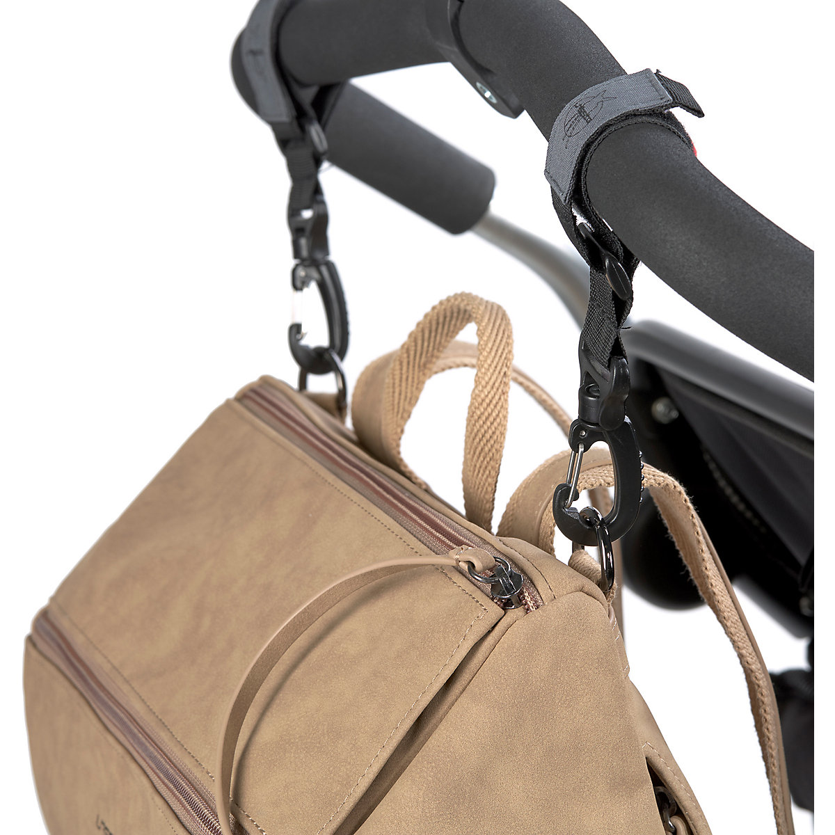Wickelrucksack Tender vegan camel, inkl. Zubehör & Wickelunterlage