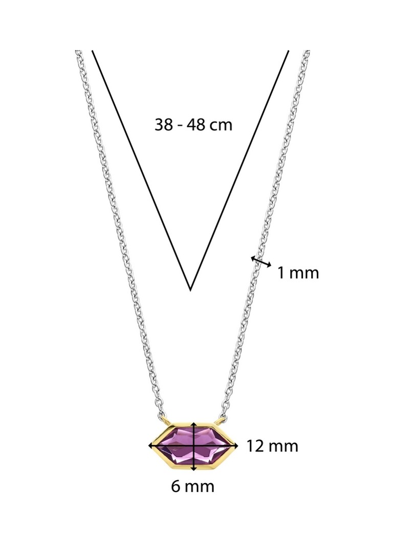 TI SENTO - Milano Silver Necklace 34042YP