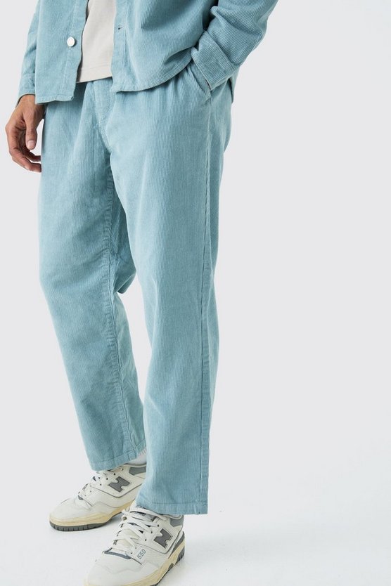 Skater Cord-Hose mit elastischem Bund