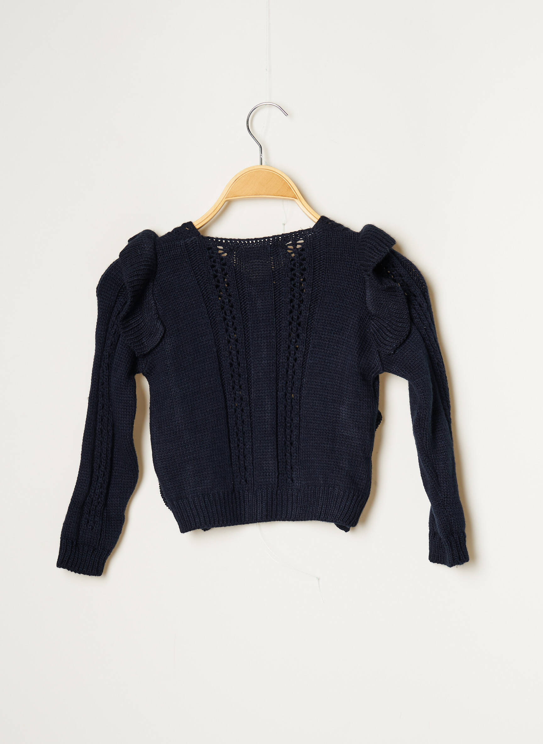 Mini Mignon Cardigans Fille couleur bleu