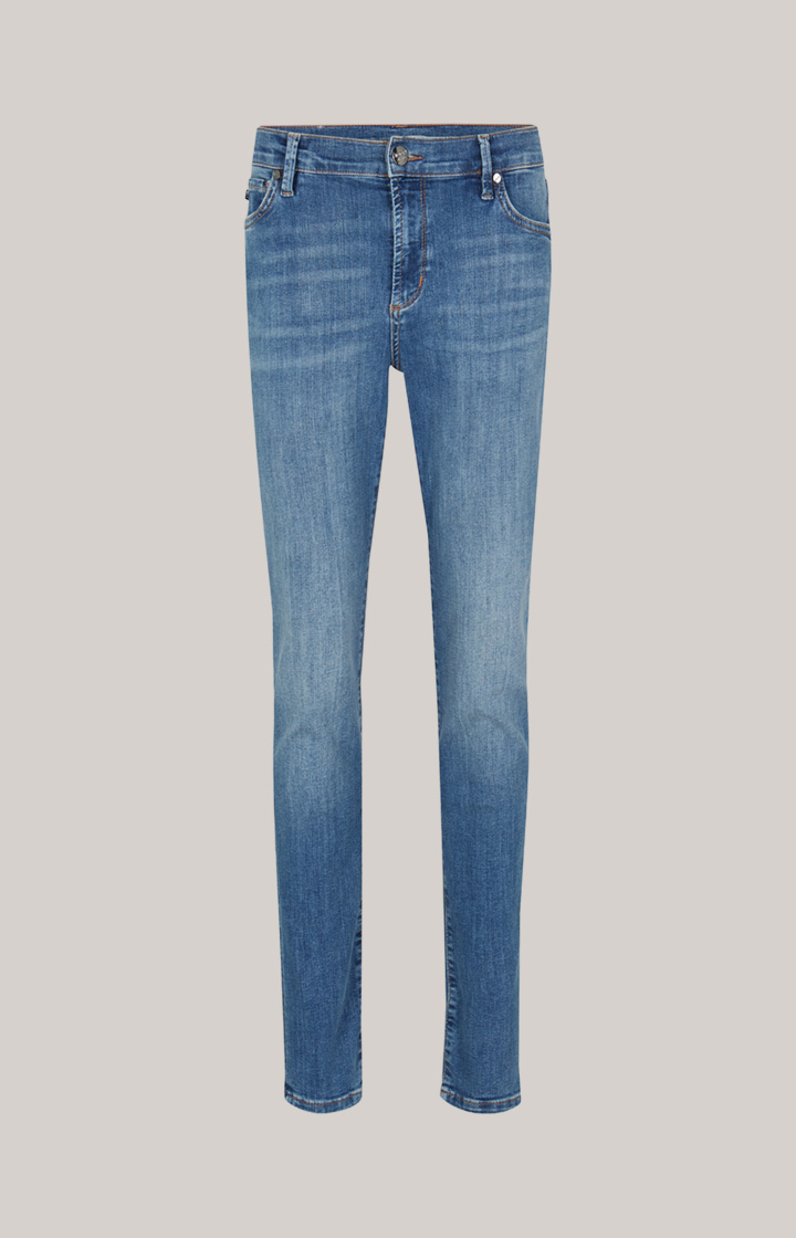 Slim-Jeans Sol in Medium Blue Washed