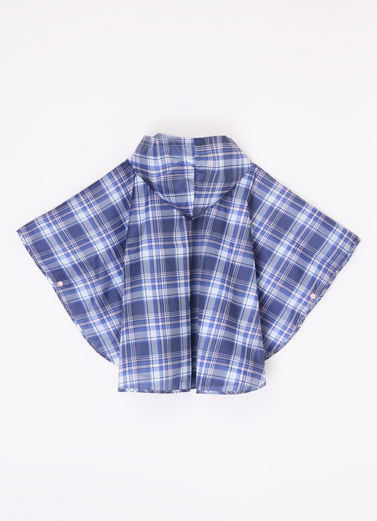 Poncho impermeabil cu imprimeu Benetton