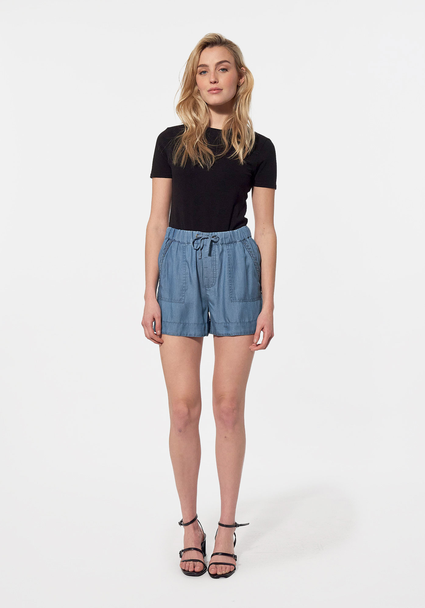 PARDI  Short bleu Femme