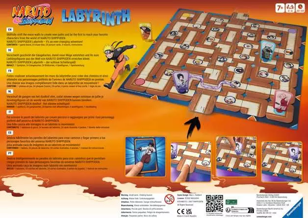 Naruto Shippuden Labyrinth - Spiel ab 7 Jahren