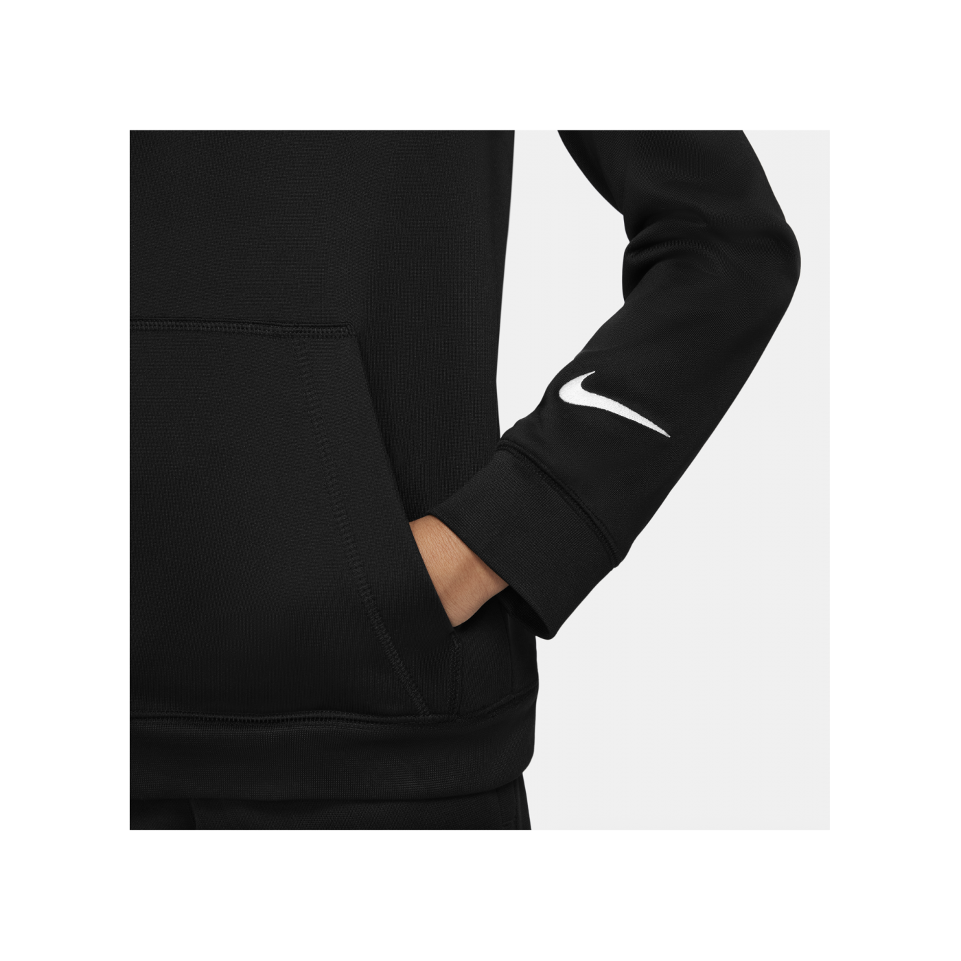 Nike F.C. Hoody Kids Schwarz Weiss F010