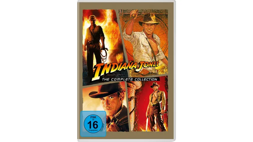 Indiana Jones 1-4  [4 DVDs]