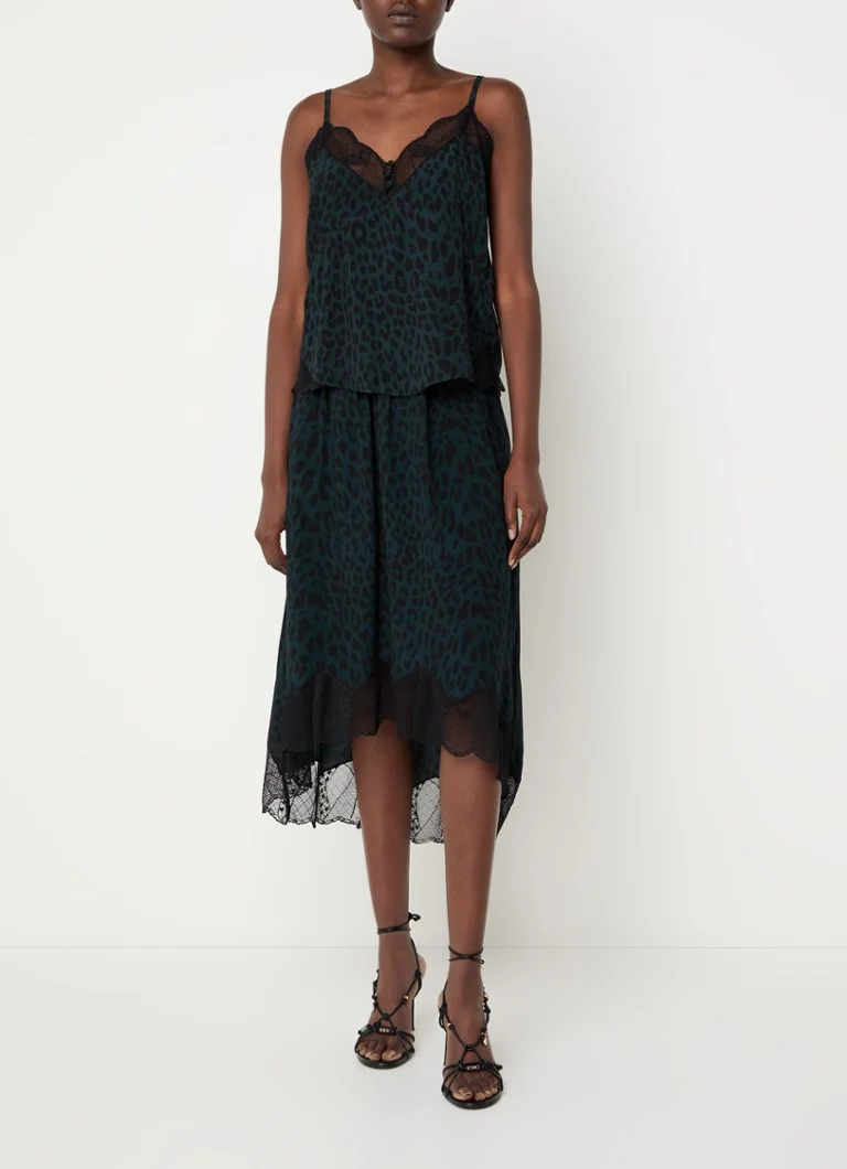 Zadig&Voltaire Cyoko top with lace details