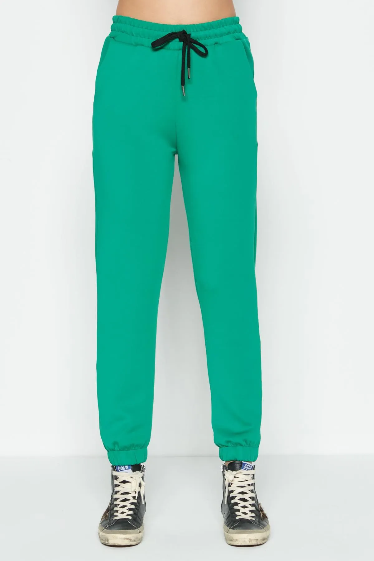 C&City  Basic Jogger-Jogginghose 802 Grün