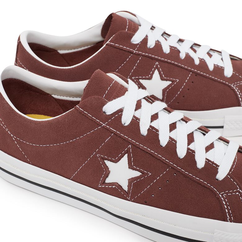 Converse One Star Pro red oak/white/black