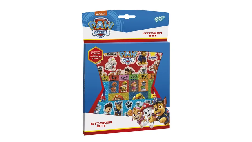TM ESSENTIALS - PAW PATROL STICKERBOX MIT 50 STICKERN