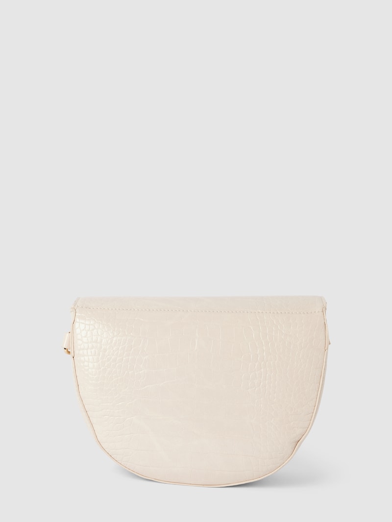 Crossbody Bag mit Label-Detail Modell 'BIGS' in offwhite