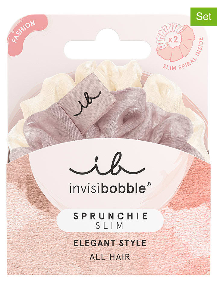 Invisibobble 2er-Set: Haargummis 