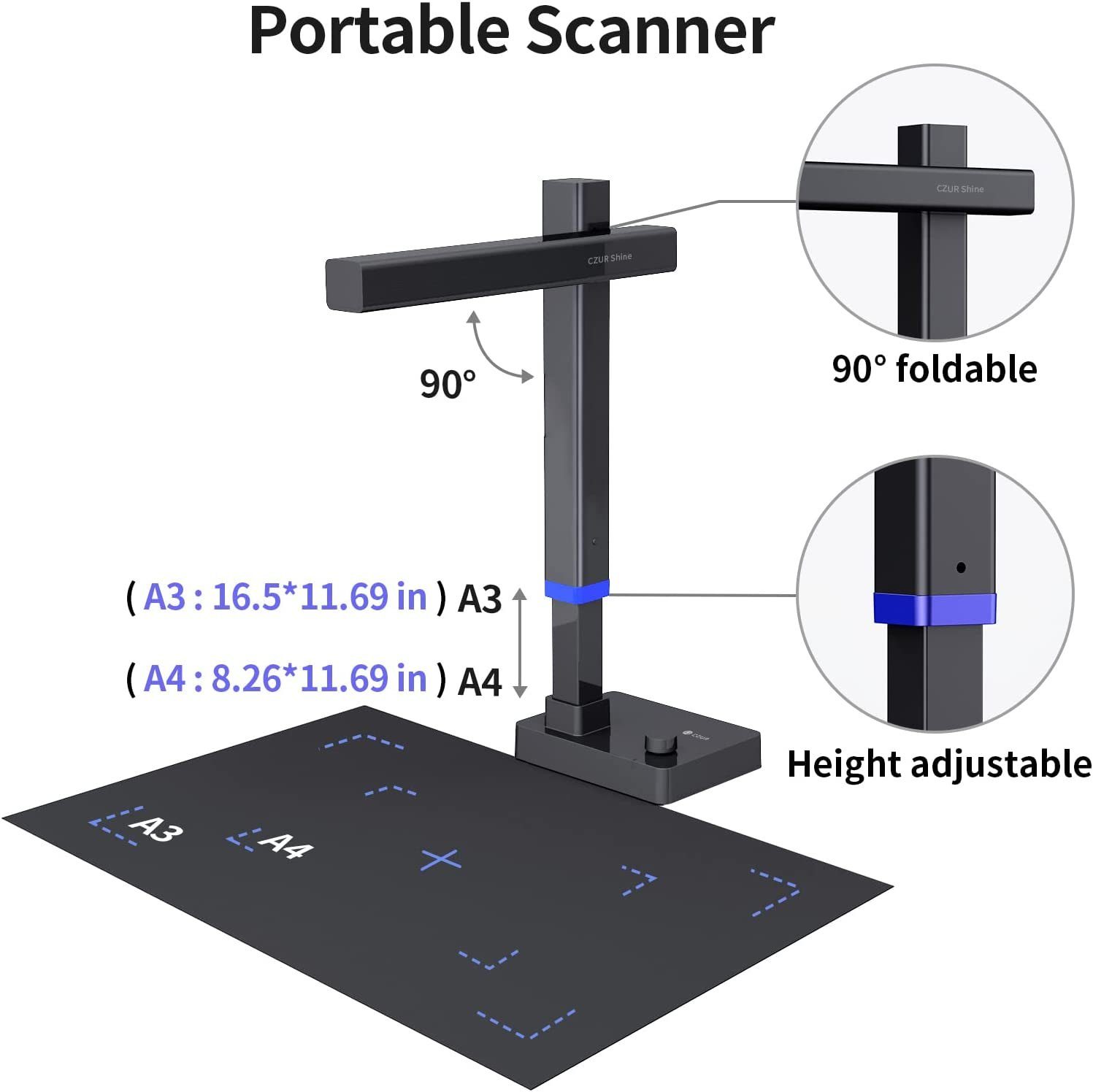 CZUR Czur Shine Ultra Pro Dokumentenscanner