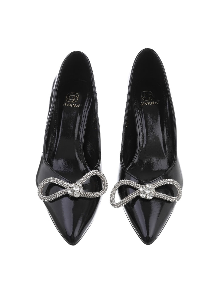 Ital-Design Pump in Schwarz günstig kaufen