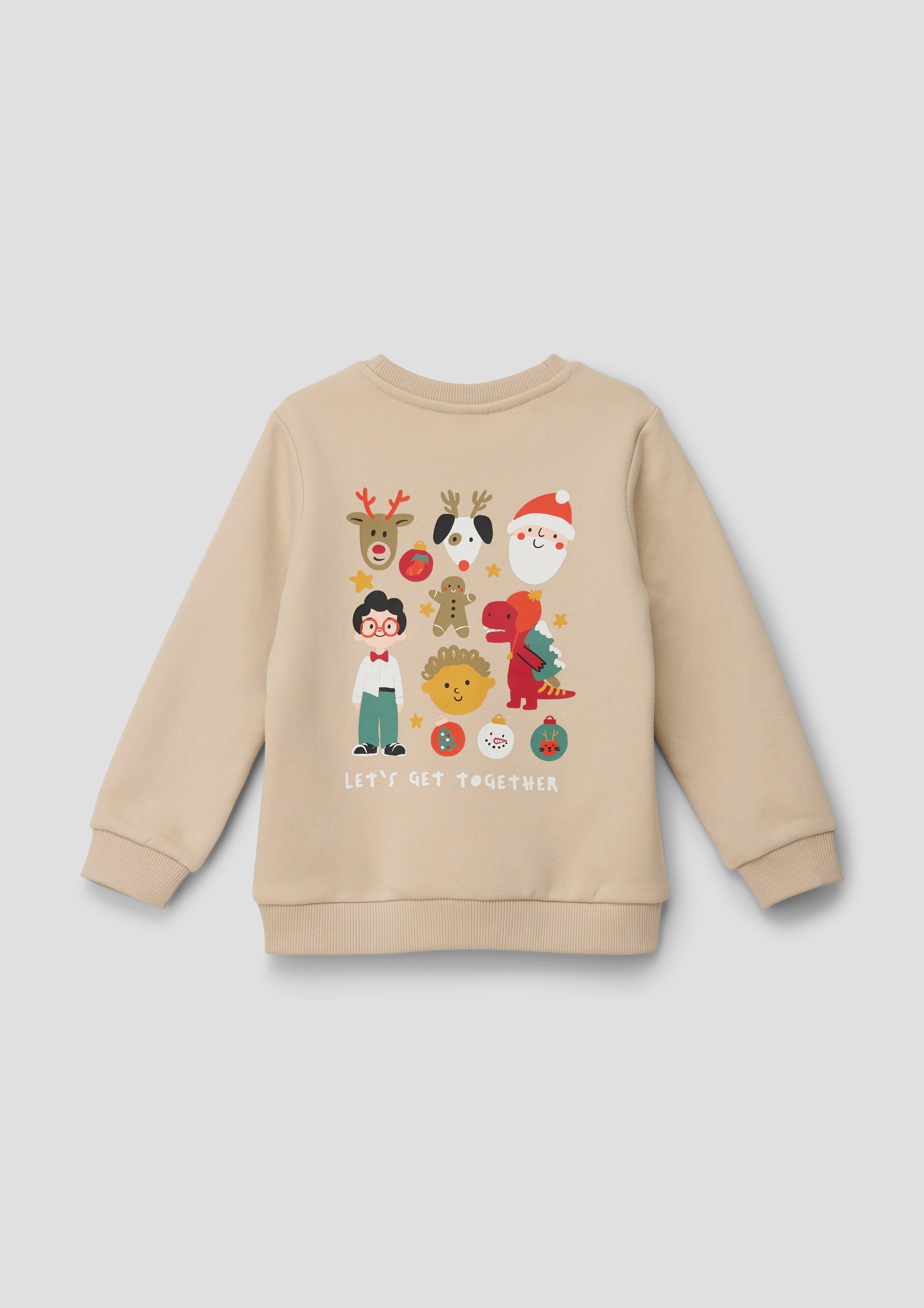 Sweatshirt mit Weihnachts-Motiv  2139517-8120