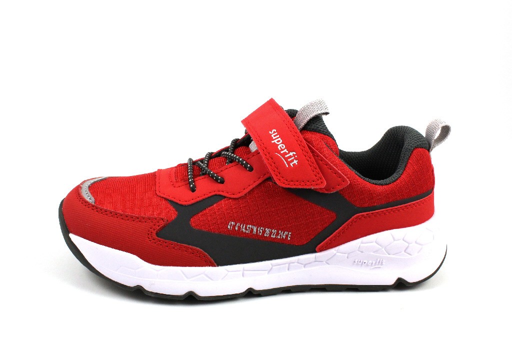 SUPERFIT Mädchen Halbschuhe rot