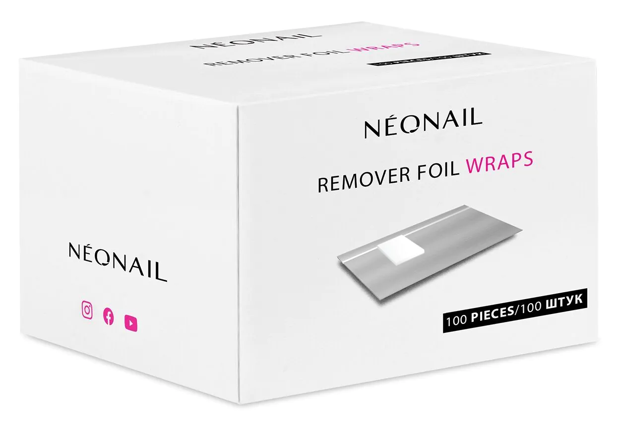 Neonail Foil Nail Wraps
