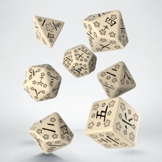 Japanese Dice Set: Last Words Stone (7)