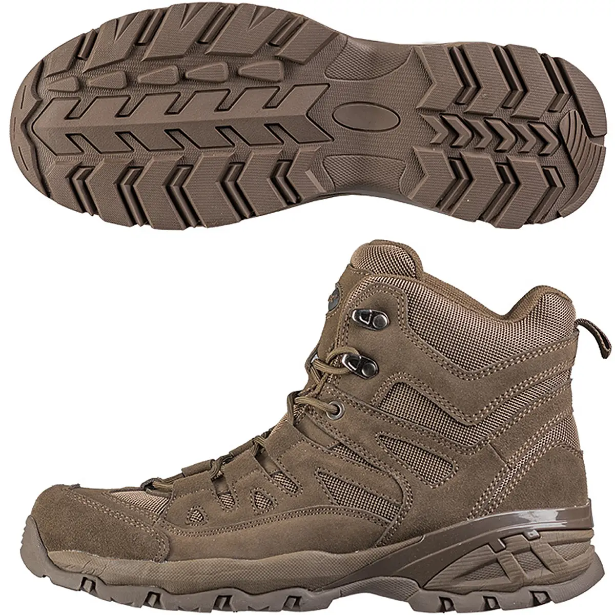 Mil-Tec Squad Stiefel braun