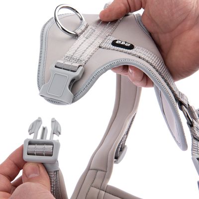 TIAKI Geschirr Neoprene, grau