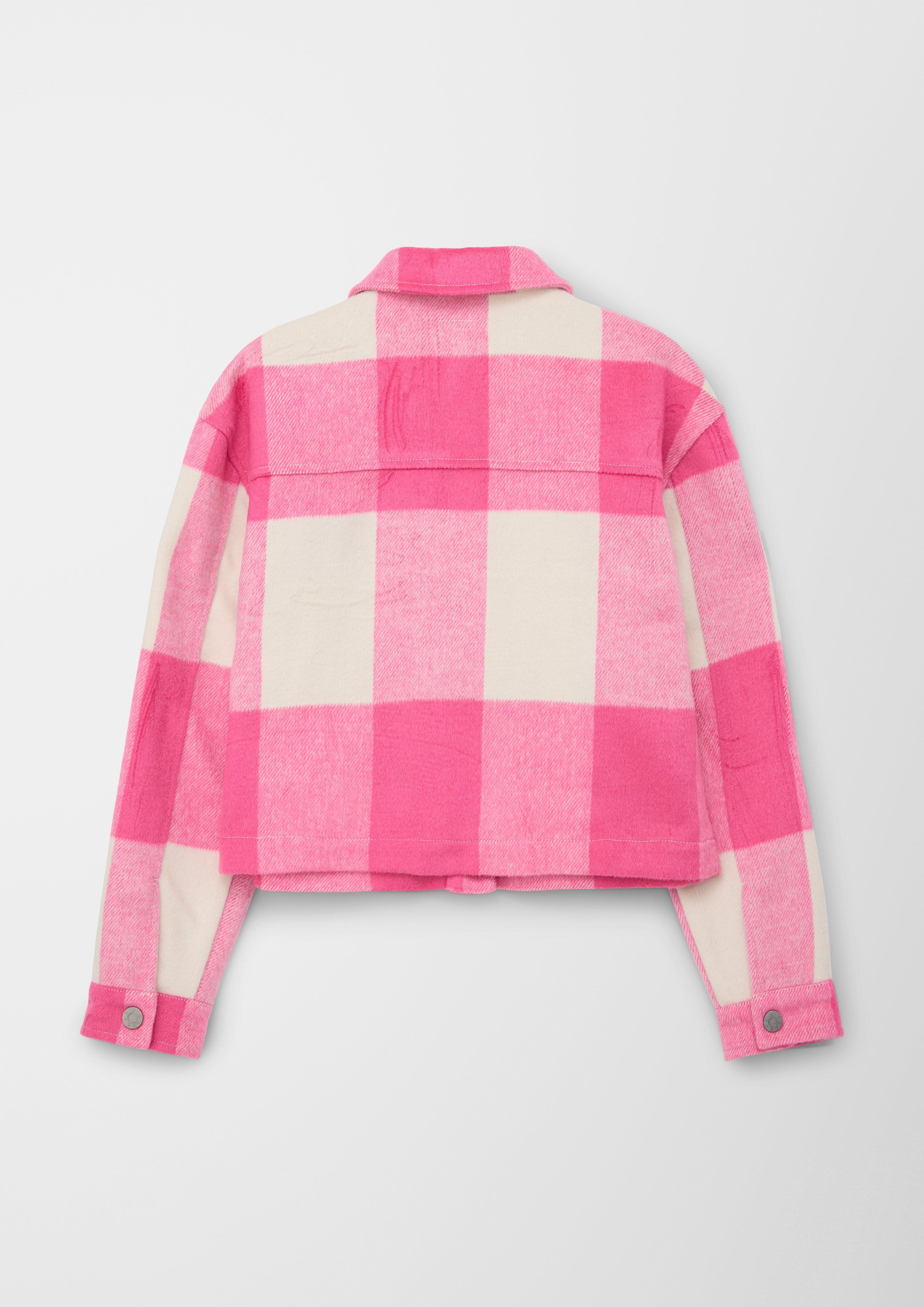 Jacke mit Karomuster  2123205-44N1