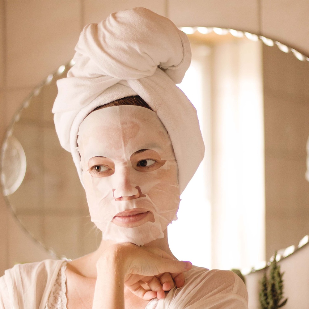 hej organic THE RELAXER SHEET MASK Masque tissu