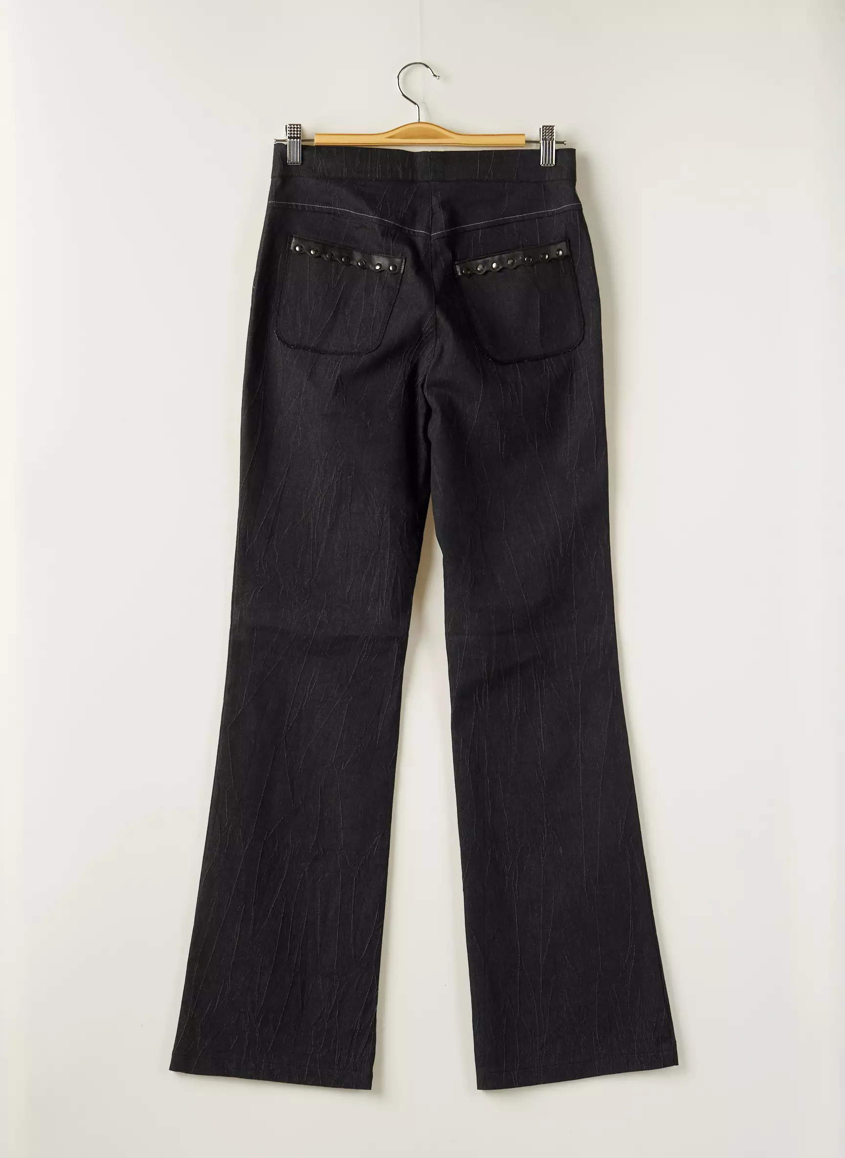 S Quise Pantalons Flare Femme couleur noir