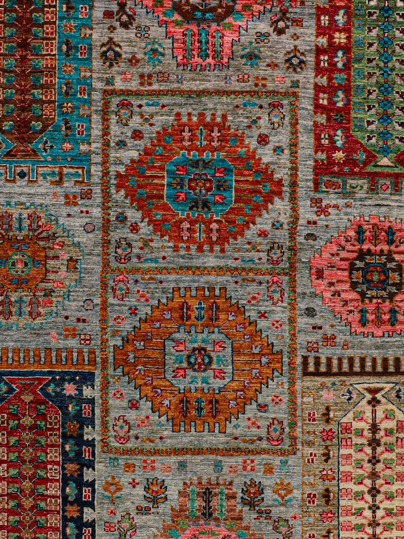 Kazak Ghazni ca. 172 x 244 cm, Unikat / Einzelstück