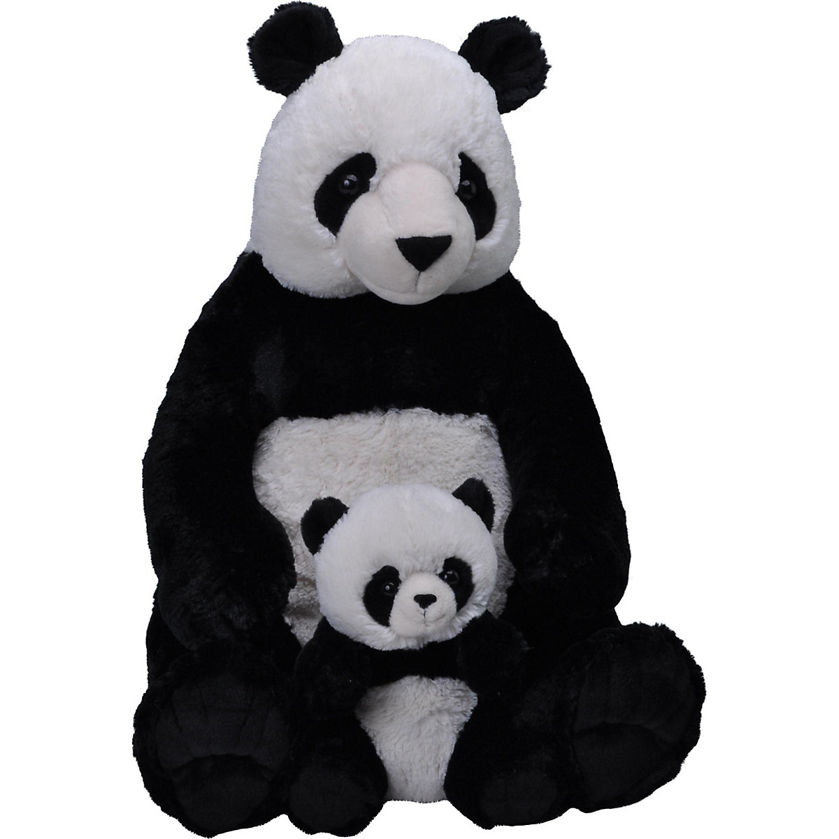 Jumbo Mom and Baby Panda, 76 cm