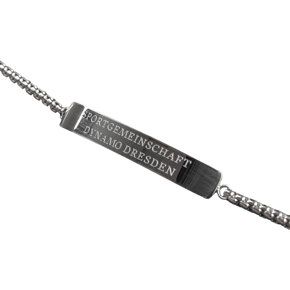 Armband SGD Edelstahl Silber