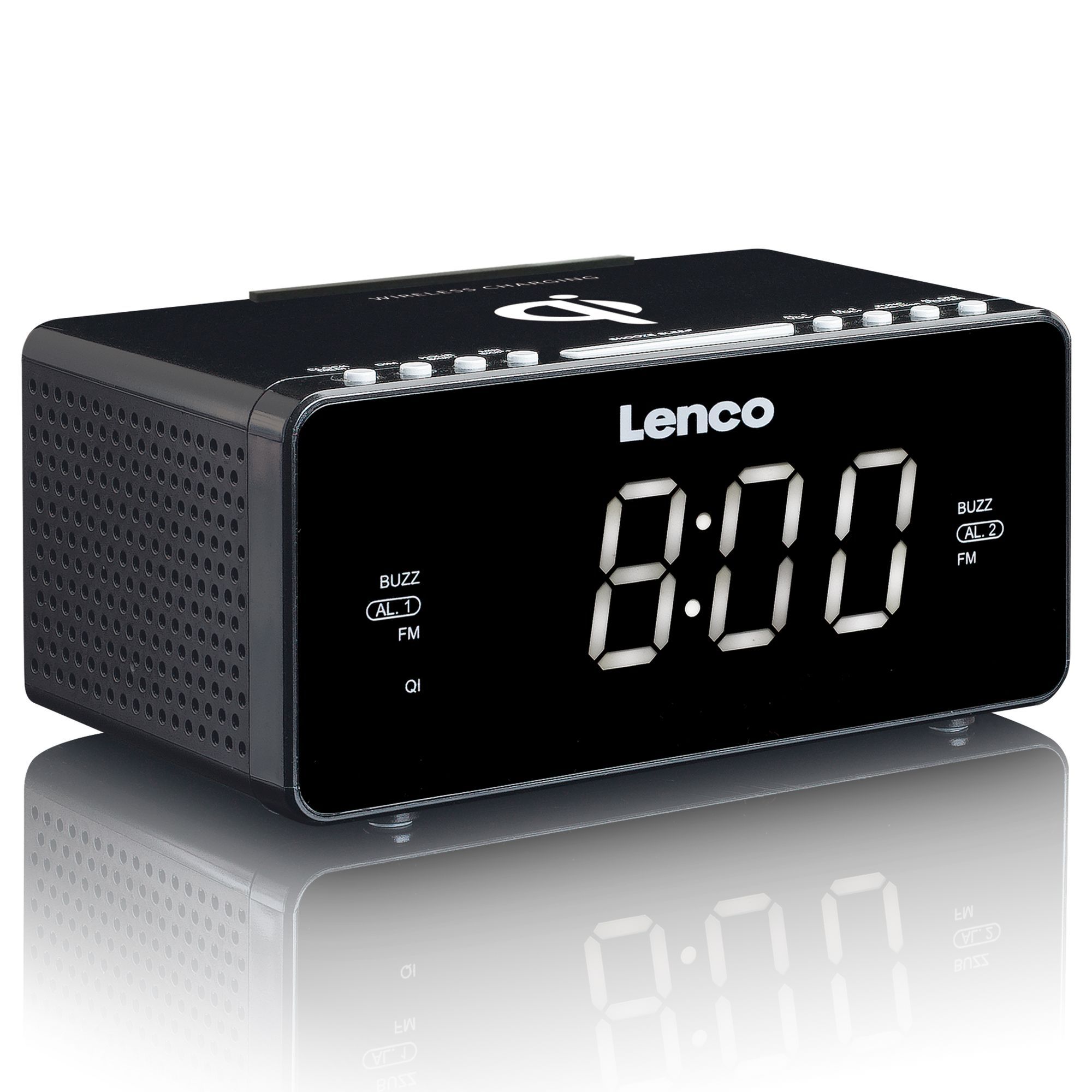 Lenco CR-550 Stereo FM Weckerradio