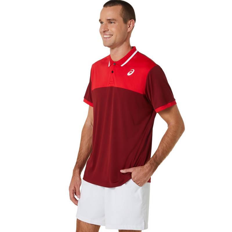 ASICS Court Tennis Polo Herren