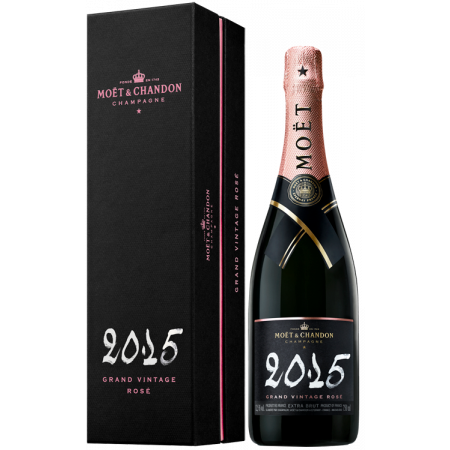 CHAMPAGNE MOËT & CHANDON - GRAND VINTAGE ROSE 2015 - EN COFFRET