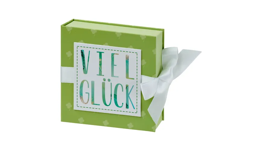 HERGO Geschenkschachtel Viel Glück, klein