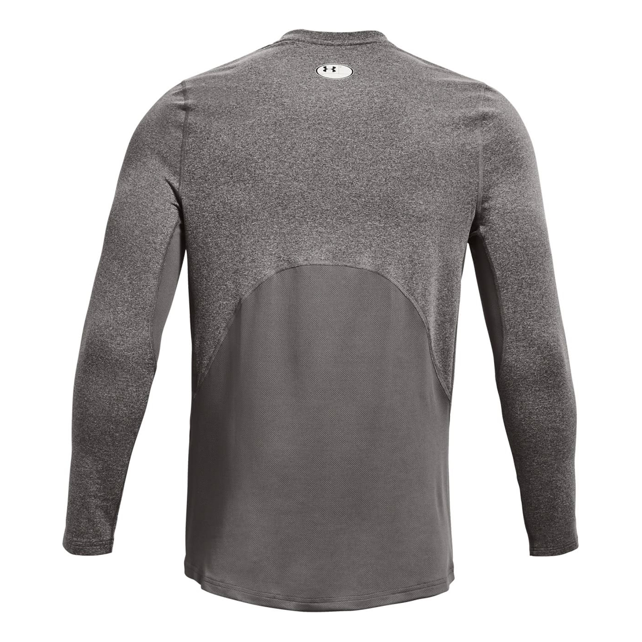 Coldgear Fitted Crew Longsleeve Herren - Dunkelgrau