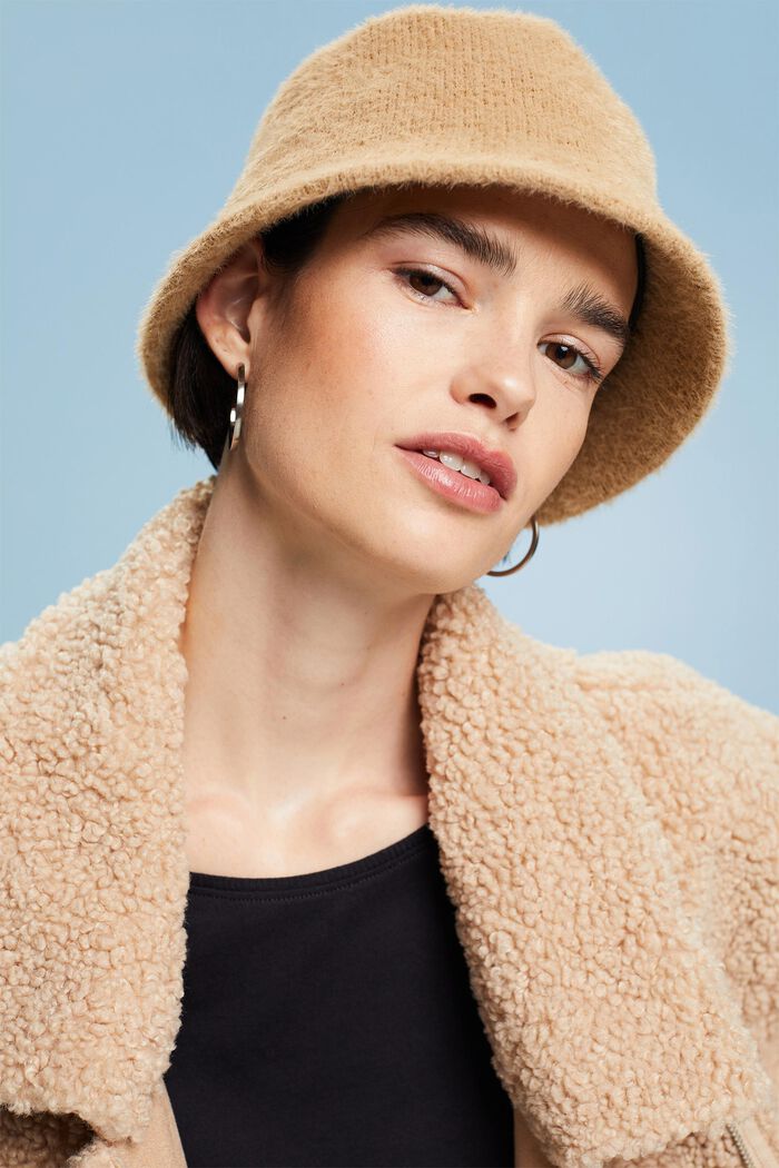 Bucket Hat aus Strick