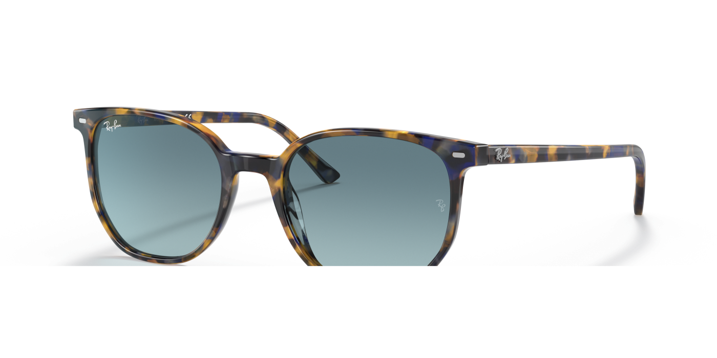 ELLIOT - Galben Havana Lucios și Albastru Albastru