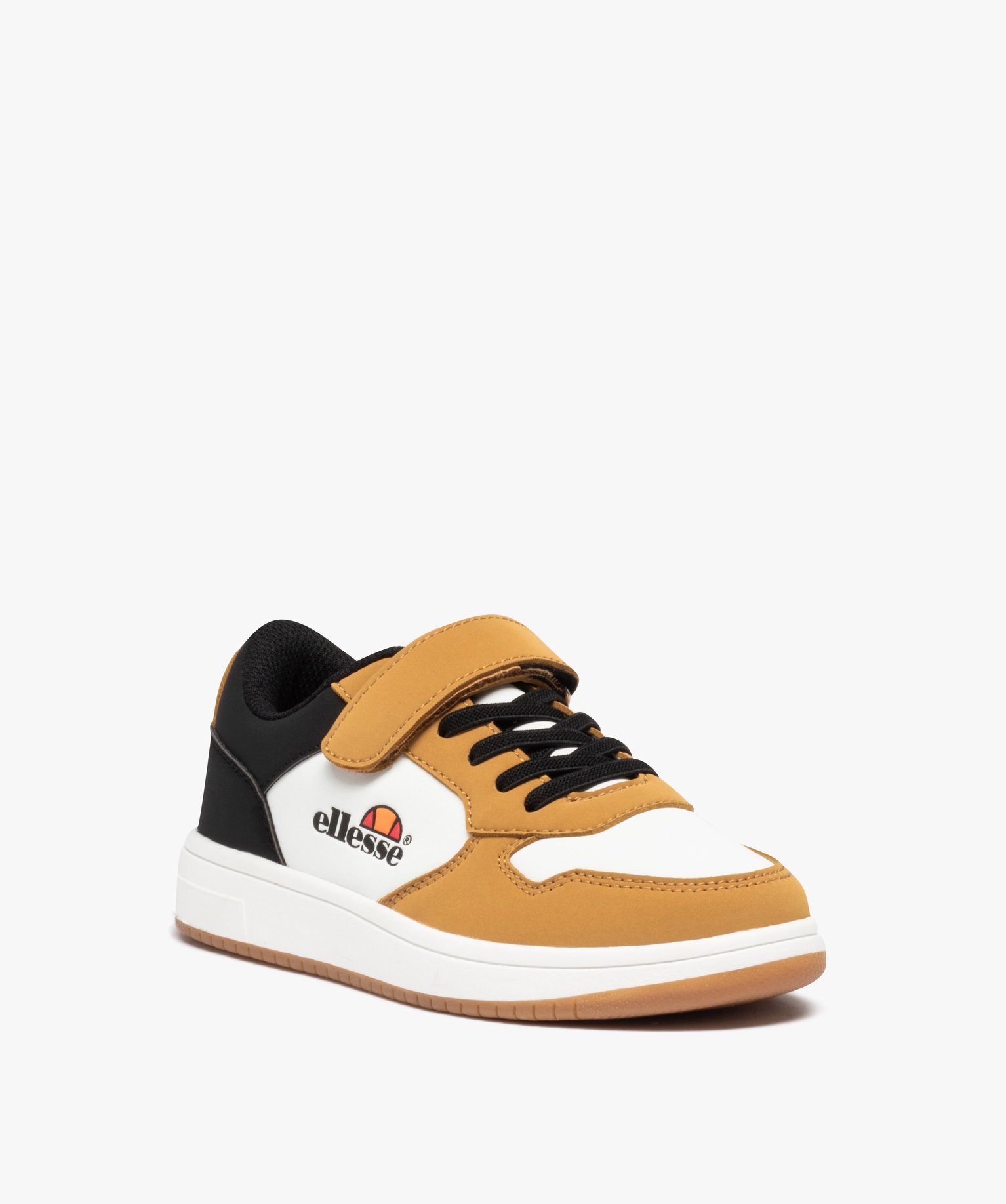 Baskets tricolores avec fermeture scratch Garçon - Ellesse blanc | GEMO
