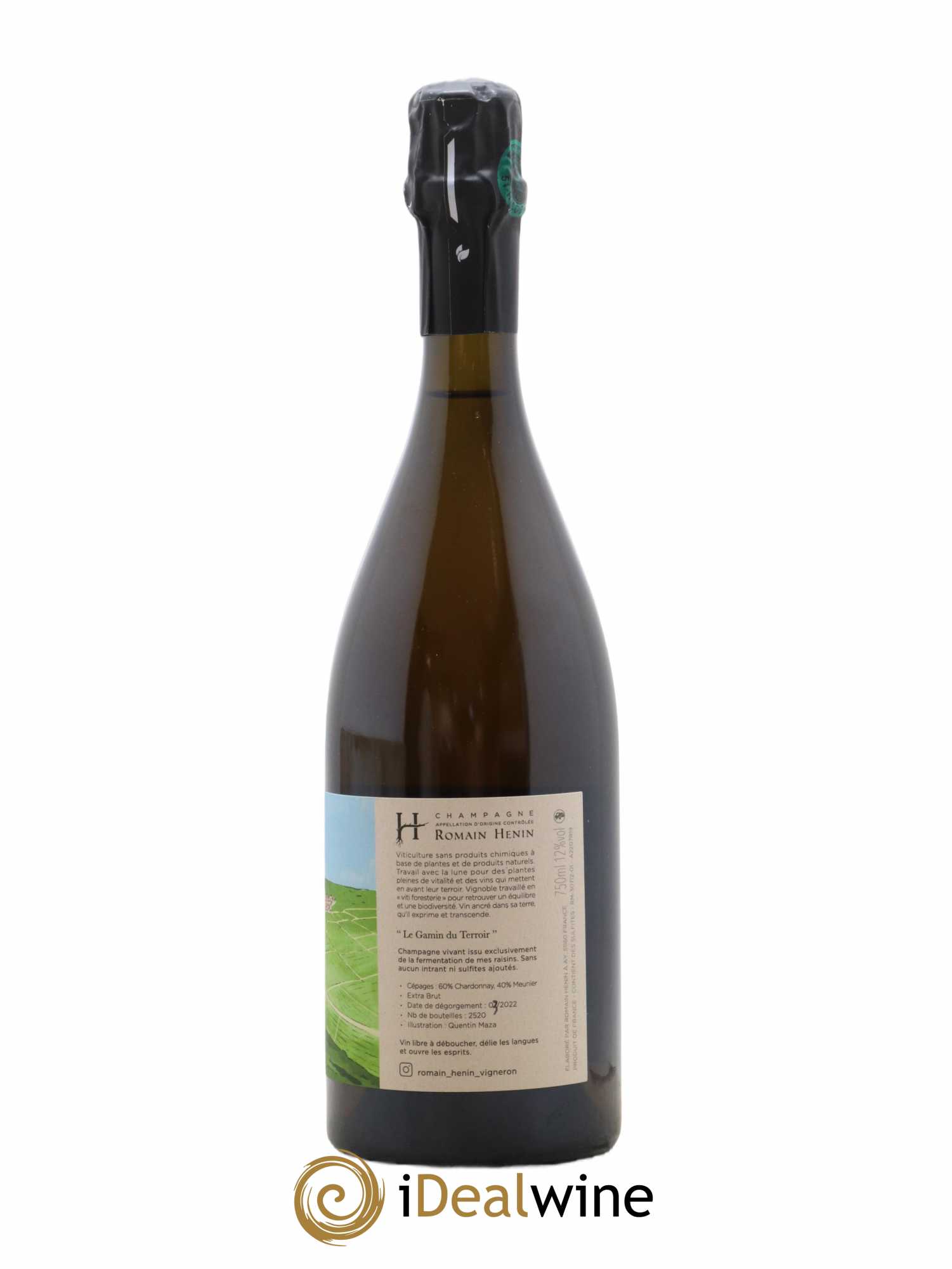 Gamin du Terroir Romain Henin   - Lot de 1 Bouteille